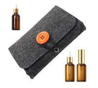 Estuche De Transporte De Aceite, Estuche De Viaje Para Aceite De Piel | Bolsa De Transporte De Fieltro Estuche Para Aceite Para El Cuidado De La Piel - Caja De Almacenamiento De Aceite De Masaje, Orga