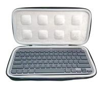 Estuche de transporte de almacenamiento de teclado de carcasa dura, estuche de transporte de protección de EVA a prueba de agua para Logitech MX Keys Mini Advanced Wireless Illuminated Keyboard