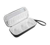 Estuche de Transporte de Viaje EVA Duro para RODE Wireless GO II/GO 2 Sistema de Micrófono Inalámbrico Digital Compacto de Doble Canal para RODE Wireless GO II/GO 2 (Blanco)