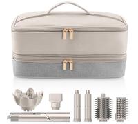 Estuche de transporte de viaje para secador de pelo Shark Flexstyle Dyson Airwrap Brush de doble capa, accesorios para el cabello, bolsa de almacenamiento para secador de pelo Revlon, organizador