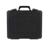 Estuche de Transporte Duro para Satélite, ABS EVA Satellite Dish Storage Travel Case, Satellite Storage Case con Cargador de Coche de 9,8 Pies para Cable de Alimentación