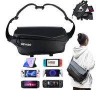 Estuche de transporte for consola PS5 Portal/Legion GO y accesorios, estuche protector a prueba de rayones con bolso bandolera con múltiples bolsillos for consola de juegos PS Portal y accesorios/914