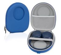 Estuche de Transporte Linkidea para Auriculares Compatible con JBL Tune 510BT/500/670NC, Live 400BT y T450, Funda rígida de Viaje con Espacio para Cable y Cargador (Azul)