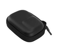 Estuche de Transporte para Cámara de Acción, Forro Suave de Cuero PU, Carcasa Dura, Bolsa de Almacenamiento Portátil para Cámara Osmo Action 4 3 (Negro)