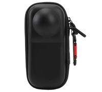 Estuche de Transporte para Cámara de Acción para X4, Resistente a los Golpes con Forro de Felpa Suave, Liviano y Compacto, Clip para Colgar para Uso en Movimiento (PU)