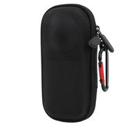 Estuche de Transporte para Cámara de Acción X4, Bolsa Protectora para Cámara de Acción Portátil, Bolsa para Cámara de Acción, Caja de Viaje con Cremalleras Dobles y Clip para
