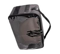 Estuche de transporte para cornhole, bolsa de frijol portátil con bolsillo frontal transparente, accesorios de agujero de maíz, funda de transporte, bolsa de maíz portátil, accesorios de agujero de