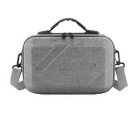 Estuche de transporte para Insta360 Go Ultra, bolsa de transporte portátil de nailon para cámara de acción con correa para el hombro y asa para viajes, carcasa rígida grande para cámara, palo de selfi