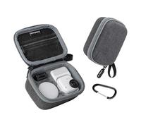 Estuche de transporte para Insta360 Go Ultra estándar, organizador de viaje portátil con mosquetón para cámara, accesorios magnéticos de fácil clip