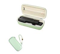 Estuche de Transporte para Insta360 Luna Ultra, Estuche de Almacenamiento de PU para cámara, Caja Protectora con Correa para muñeca (Verde)