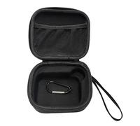 Estuche de Transporte para JBL GO 4, Altavoz Bluetooth Portátil Ligero EVA Estuche Duro Caja Protectora de Viaje con Mosquetón, Sólo Estuche (Forro Negro)