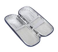 Estuche de Transporte para Pluma de Insulina, Estuche de Viaje con Enfriador de Insulina EVa Buena Capacidad Excelente Protección Impermeable Fácil de Abrir para Suministros para Diabéticos(Flor)