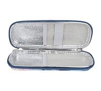 Estuche de Transporte para Pluma de Insulina, Estuche de Viaje con Enfriador de Insulina Impermeable Múltiples Capas Excelente Protección Buena Capacidad Fácil de Abrir para Uso en Viajes(Rosado)