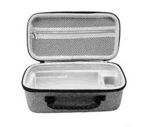 Estuche de Transporte para Proyector Portátil 27cm EVA | Impermeable y antigolpes, interior para suave antiarañazos, compatible Freestyle 2ª gen, color negro mate