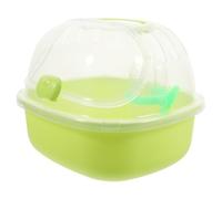 Estuche de Transporte Portátil para Hámster Jaula Transparente para Portador de Mascotas y Cómodo para Excursiones
