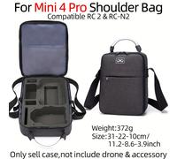 Estuche de Transporte Portátil para Mini 4 Pro, Bolsa de Almacenamiento de Batería para Drone Mini 4, Bolso para Control Remoto Antigolpes para Accesorios de 4 Pro
