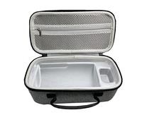 Estuche de Transporte portátil para Samsung The Freestyle y Nebula Anker Cápsula 3 Proyector Láser 1080p Bolsa de Viaje Multifuncional con Cremallera Accesorios para Proyectores a Prueba de Polvo