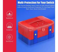 Estuche de transporte Super Mario para Nintendo Switch, accesorios de viaje y almacenamiento, bolsa para el hogar