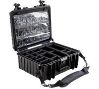 Estuche de transporte tipo 6000 para kits de emergencia (negro) - B&W