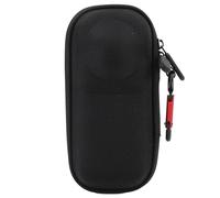 Estuche de Transporte X4, Bolsa de Almacenamiento para Cámara de Acción Panorámica Portátil Protectora Compacta con Clip para Colgar, Forro Suave, Cremalleras Dobles, Materiales