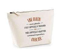 Estuche de una queen, también genial | Bolsa de aseo de maquillaje, idea bolsa de regalo