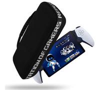 Estuche de Viaje Consola de Juegos portátil para PS Portal Remote Play Estuche Protector para PS5 (Cremallera Impermeable Negro)