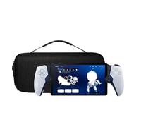 Estuche de Viaje Consola de Juegos portátil para PS Portal Remote Play Estuche Protector para PS5 (Regular Cremallera Negro)