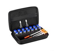 Estuche de viaje de péptidos EVA bolsa de almacenamiento de medicamentos con bolsa organizadora de viales para botellas de 3 ml y 30 ml, kit de preparación para viajes (2)