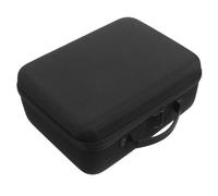 Estuche de Viaje Negro EVA para Secador de Pelo Asa | Bolsa de Maquillaje de Viaje, Oxford Resistente, Cremallera Ligera, para Cepillo Térmico y Aseo