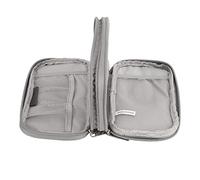Estuche de Viaje Organizador Electrónico, Estuche de Viaje Organizador Tecnológico 7,9 X 4,7 X 1,6 Pulgadas Organizador de Cable de Poliéster Viaje para Cable Cargador Teléfono