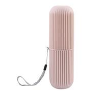Estuche De Viaje Para Cepillos De Dientes - Estuche Portátil Para Vasos De Cepillos De Dients A Prueba De Polvo De 7,72 X 2,36 Pulgadas | Organizador Multifunción De Taza De Cepillo De Dientes De Via