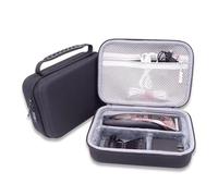 Estuche de viaje para hombre para recortadora de barba eléctrica, organizador de pelo corporal para Philips Norelco Bodygroom 7000/5000 Series, Multigroom Series 3000/5000/70000/9000, bolsa de