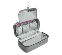 Estuche De Viaje para Secador De Pelo | Organizador para Planchas - con Gancho de Acero Inoxidable para Almacenamiento,para Casa Hotel Salón De Belleza Baño Viaje