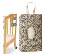 Estuche De Viaje Para Toallitas De Bebé,Contenedor Impermeable Recargable - Estuche de Almacenamiento para Toallitas Húmedas de Cochecito,Para Botella Ropa Pañales Juguetes Chupete Viaje Coche