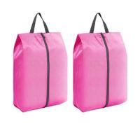 Estuche de viaje para zapatos con cremallera reforzada, bolsa de tela unisex, solución de almacenamiento adecuada para accesorios de camping, b