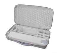 Estuche de viaje rígido para XGIMI MoGo 4 (2025), bolsa de transporte a prueba de golpes de PU y EVA, compacta con cremallera para proyector y accesorios, gris, 44 x 22 x 10 cm