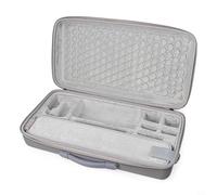 Estuche de viaje rígido para XGIMI MoGo 4 (2025) - Estuche de transporte resistente de PU y EVA, ajuste personalizado con cremallera, estuche protector compacto para proyector y accesorios, gris