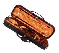 Estuche De Violín De Tela Oxford Ligero Resistente Al Desgaste Y A La Compresión Con Cerradura E Higrómetro Tamaño Completo Violín Caso (Color : 1/8)
