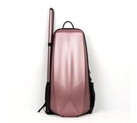 estuche de violín Estuche Para Violín 4/4, Estuche Para Violín Profesional Compuesto De Fibra De Carbono De Alta Dureza Resistente A La Compresión(Pink)