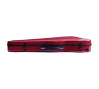 estuche de violín Estuche Para Violín De Fibra De Carbono PC Compuesto Ultraligero Correa Para El Hombro Resistente Al Agua, Adecuado Para Violinistas 4/4-1/4(Orange D,3/4)