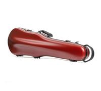 estuche de violín Estuche Para Violín Rojo 4/4 Fibra De Vidrio Y Fibra De Carbono Con Mango, Estuche Para Violín De Un Solo Hombro