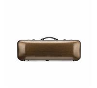 estuche de violín Estuche Para Violín, Tamaño 4/4 Dorado Oscuro Rectangular Impermeable Híbrido Bolsa De Accesorios De Fibra De Carbono Mochila