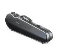estuche de violín Estuche Para Violín Tamaño 4/4 Multicolores Disponible Triangular Ligero Impermeable Híbrido Fibra De Carbono Doble Hombro(Black dots)