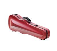 estuche de violín Profesional Estuche Para Violín Mochila Híbrida De Fibra De Carbono Impermeable Ligera Triangular Tamaño 4/4 Color Rojo