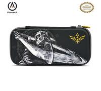 Estuche delgado PowerA para Nintendo Switch o Nintendo Switch Lite - Battle-Ready Link, carcasa protectora, funda para videojuegos, funda para consola, accesorios, almacenamiento, con licencia oficial