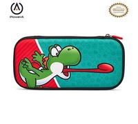 Estuche delgado PowerA para Nintendo Switch o Nintendo Switch Lite - Mario: Go Yoshi, carcasa protectora, funda para videojuegos, funda para consola, accesorios, almacenamiento, con licencia oficial
