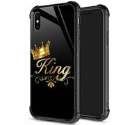 Estuche DJSOK compatible con iPhone Xs Max Estuche King Crown Estuche para iPhone Xs Max Estuches para hombre Ni os Ni as Estuche resistente a pr