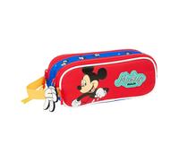 Estuche Doble SAFTA Mickey Mouse Good Day