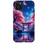 Estuche Dreamy Sakura Torii para Magical Japan Nights Carcasa para iPhone 11 Pro MAX