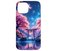 Estuche Dreamy Sakura Torii para Magical Japan Nights Carcasa para iPhone 15